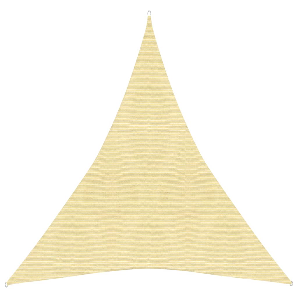 Berkfield Sunshade Sail 160 g/må_ Beige 3x4x4 m HDPE