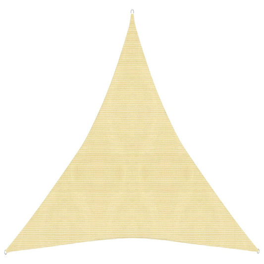 Berkfield Sunshade Sail 160 g/må_ Beige 3x4x4 m HDPE