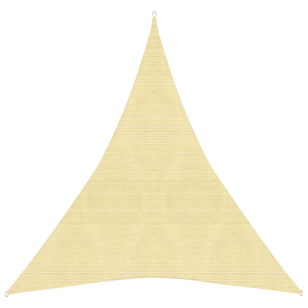 Berkfield Sunshade Sail 160 g/må_ Beige 4x5x5 m HDPE