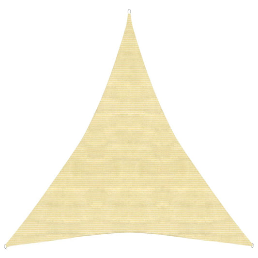 Berkfield Sunshade Sail 160 g/må_ Beige 4x5x5 m HDPE