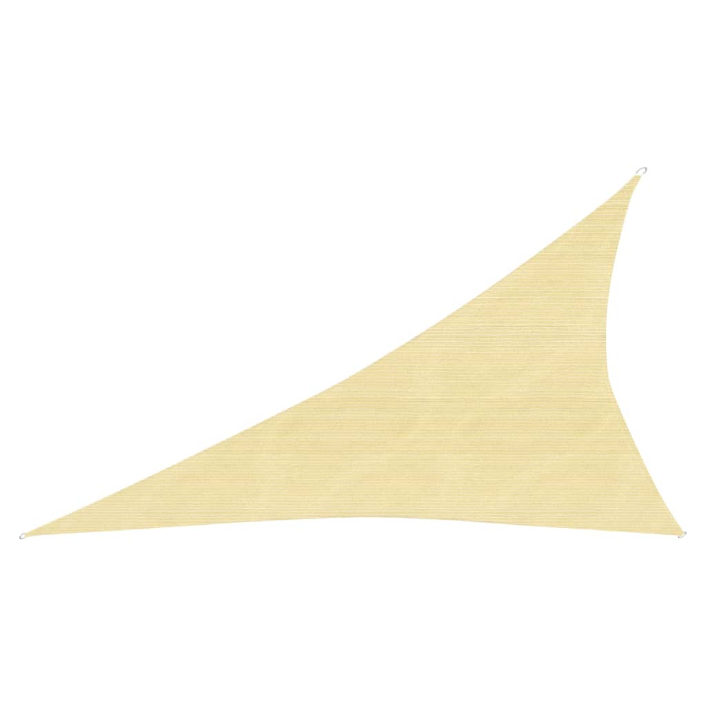Berkfield Sunshade Sail 160 g/m�__ Beige 4x5x6.8 m HDPE
