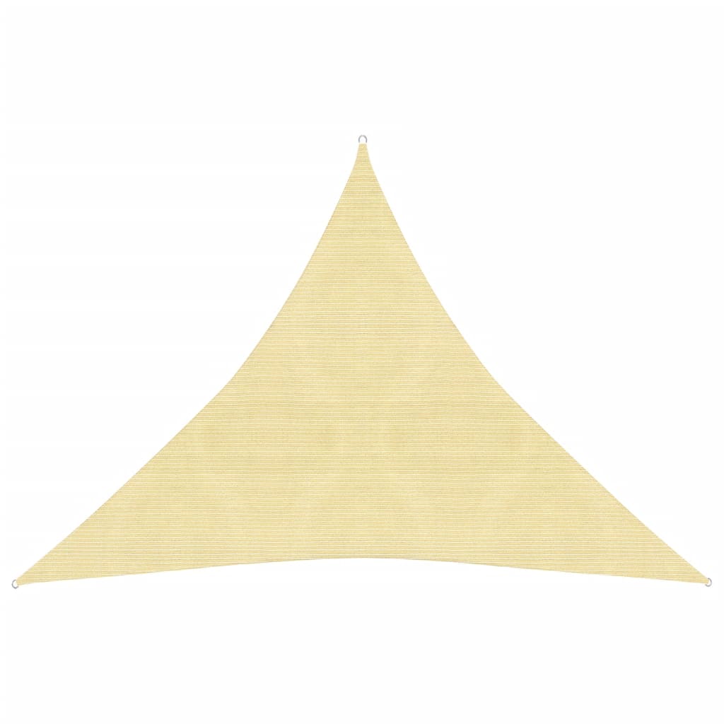 Berkfield Sunshade Sail 160 g/m�__ Beige 6x6x6 m HDPE
