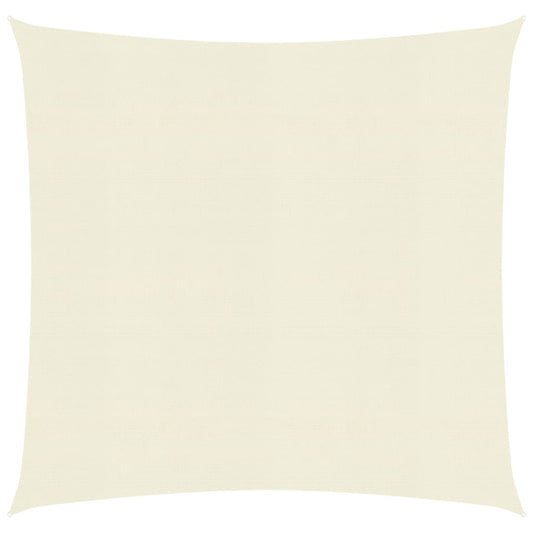 Berkfield Sunshade Sail 160 g/m�__ Cream 2.5x2.5 m HDPE