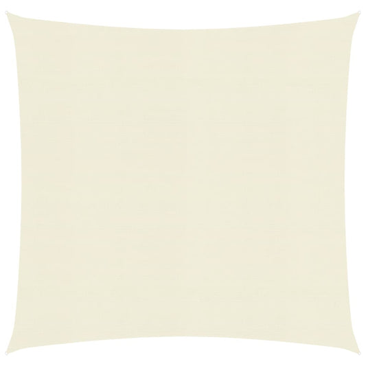 Berkfield Sunshade Sail 160 g/m�__ Cream 5x5 m HDPE