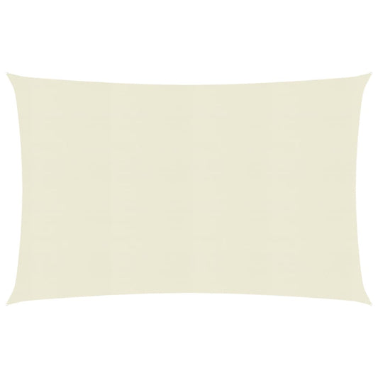Berkfield Sunshade Sail 160 g/m�__ Cream 2x3 m HDPE