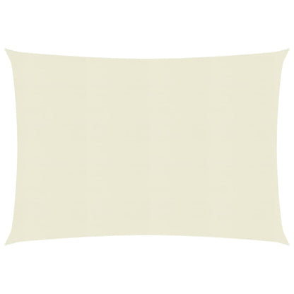 Berkfield Sunshade Sail 160 g/m�__ Cream 3x4.5 m HDPE