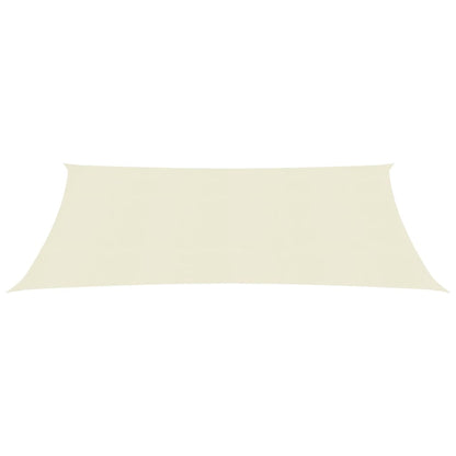 Berkfield Sunshade Sail 160 g/m�__ Cream 4x5 m HDPE