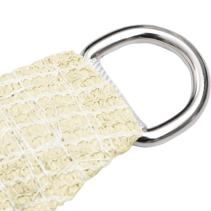 Berkfield Sunshade Sail 160 g/m�__ Cream 6x8 m HDPE