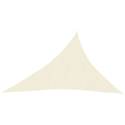 Berkfield Sunshade Sail 160 g/må_ Cream 3x4x5 m HDPE