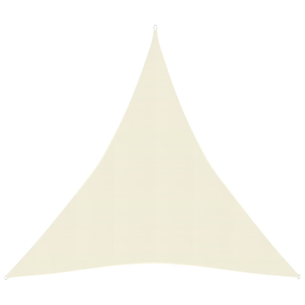 Berkfield Sunshade Sail 160 g/m�__ Cream 4x5x5 m HDPE