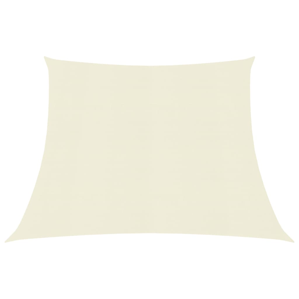 Berkfield Sunshade Sail 160 g/m�__ Cream 4/5x3 m HDPE