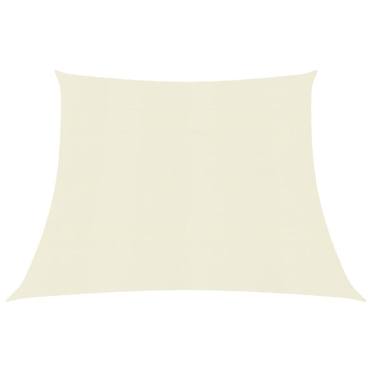 Berkfield Sunshade Sail 160 g/m�__ Cream 4/5x3 m HDPE
