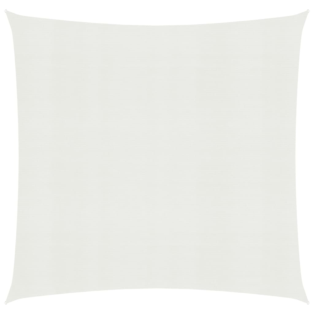 Berkfield Sunshade Sail 160 g/m�__ White 5x5 m HDPE