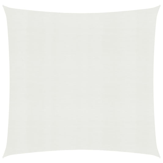 Berkfield Sunshade Sail 160 g/m�__ White 5x5 m HDPE
