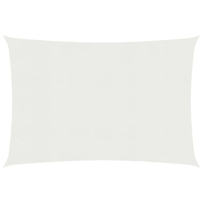 Berkfield Sunshade Sail 160 g/m�__ White 2x4.5 m HDPE