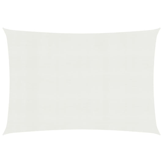 Berkfield Sunshade Sail 160 g/m�__ White 2.5x3 m HDPE