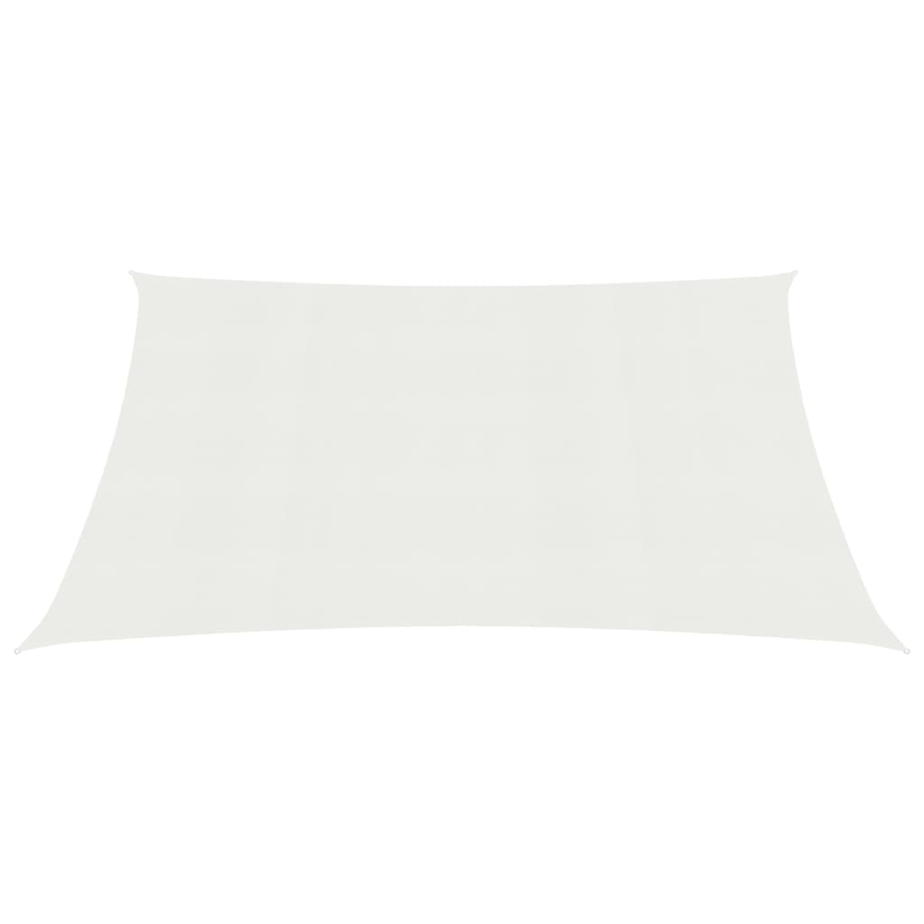 Berkfield Sunshade Sail 160 g/m�__ White 2.5x3 m HDPE