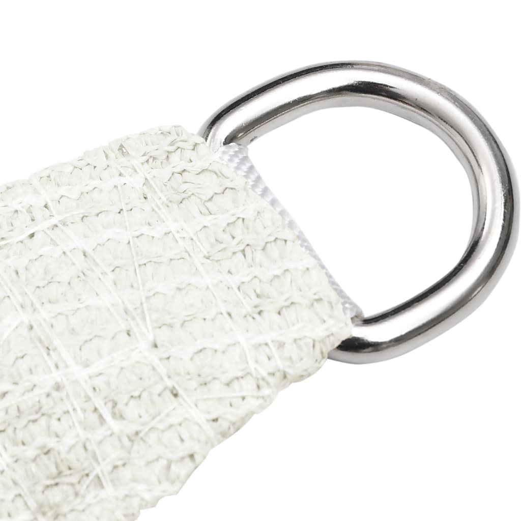 Berkfield Sunshade Sail 160 g/m�__ White 2.5x3 m HDPE
