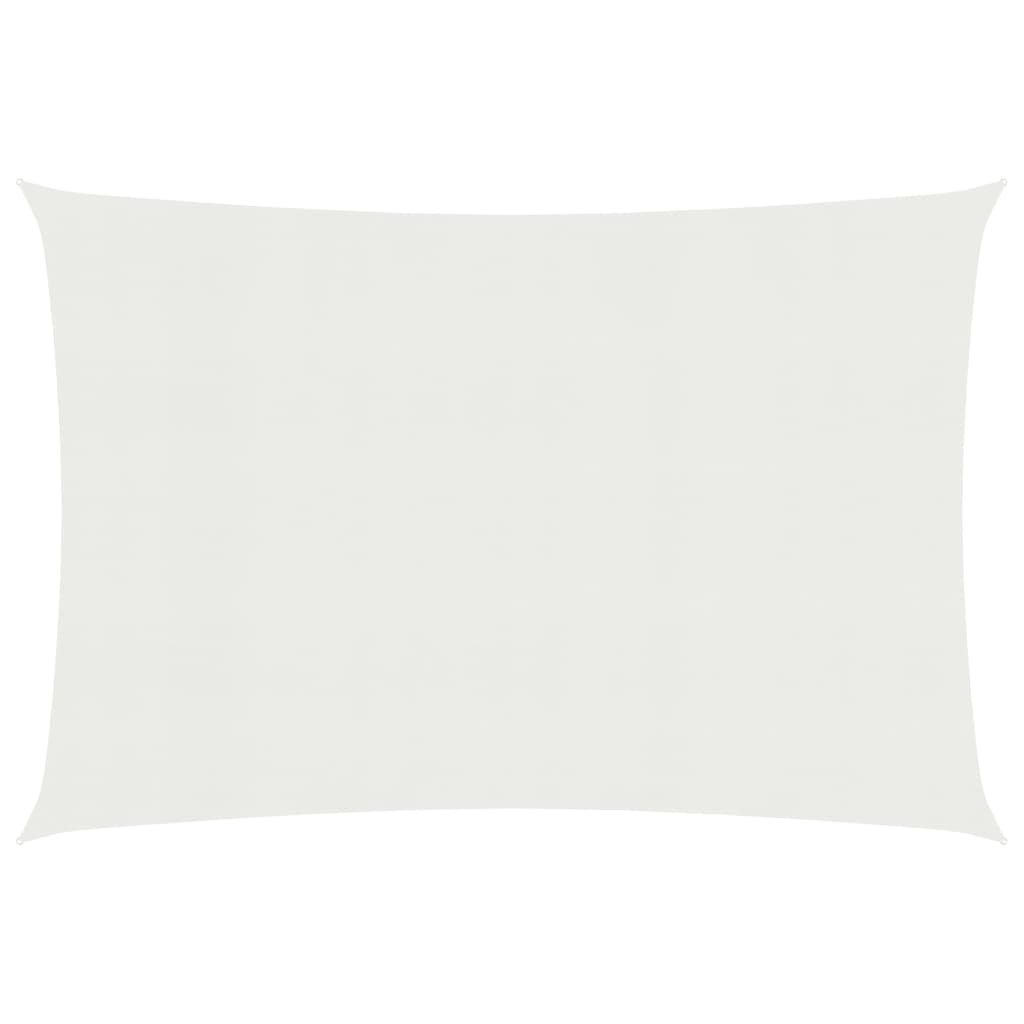 Berkfield Sunshade Sail 160 g/må_ White 2.5x5 m HDPE