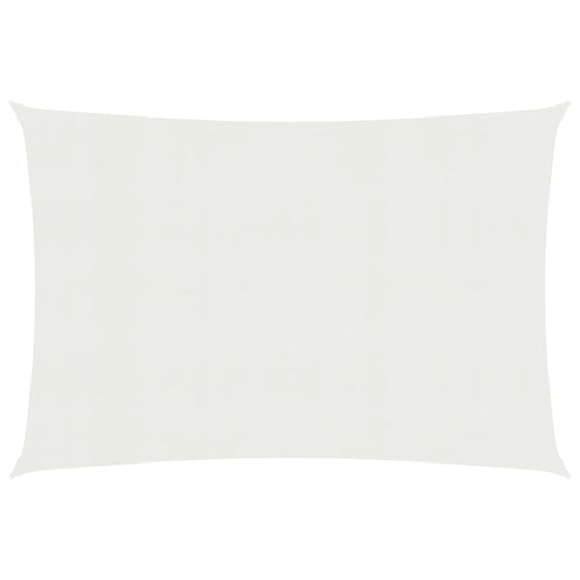 Berkfield Sunshade Sail 160 g/m�__ White 3x6 m HDPE