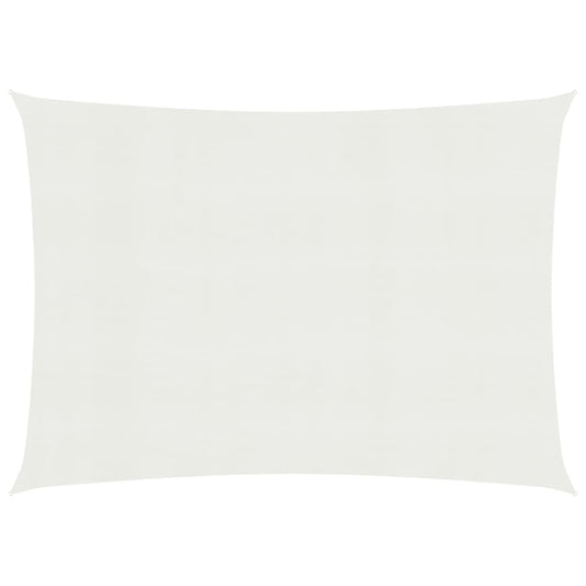 Berkfield Sunshade Sail 160 g/må_ White 4x5 m HDPE