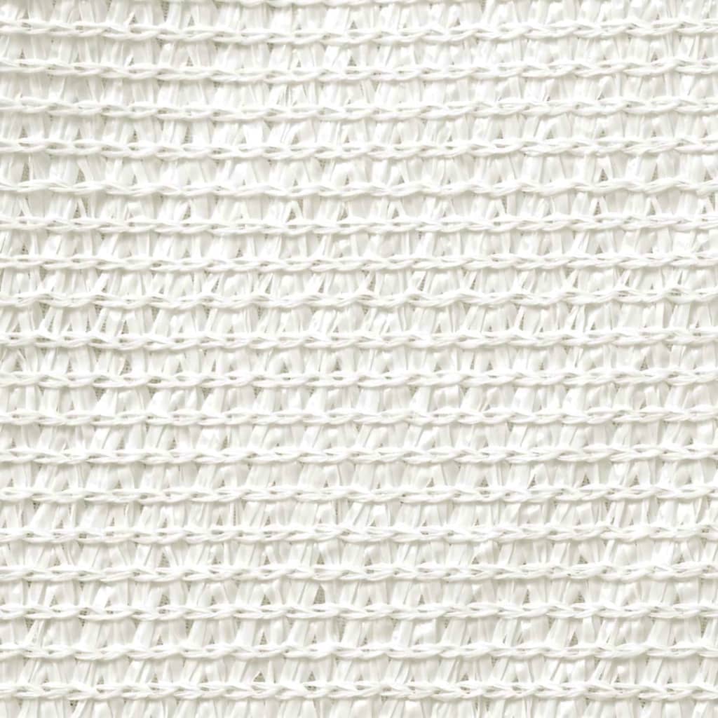 Berkfield Sunshade Sail 160 g/m�__ White 4x7 m HDPE