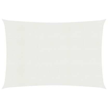 Berkfield Sunshade Sail 160 g/m�__ White 5x7 m HDPE