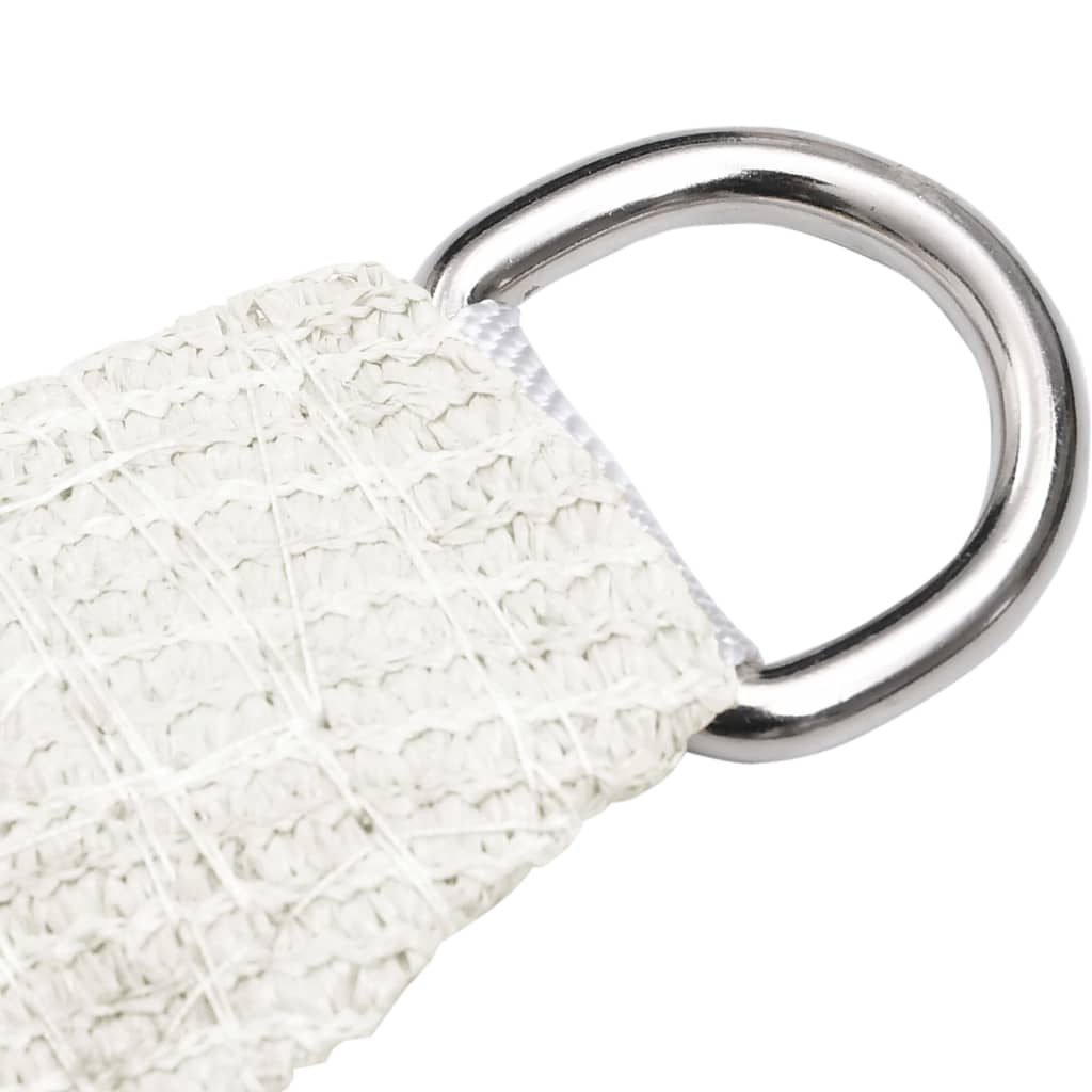 Berkfield Sunshade Sail 160 g/m�__ White 5x7 m HDPE