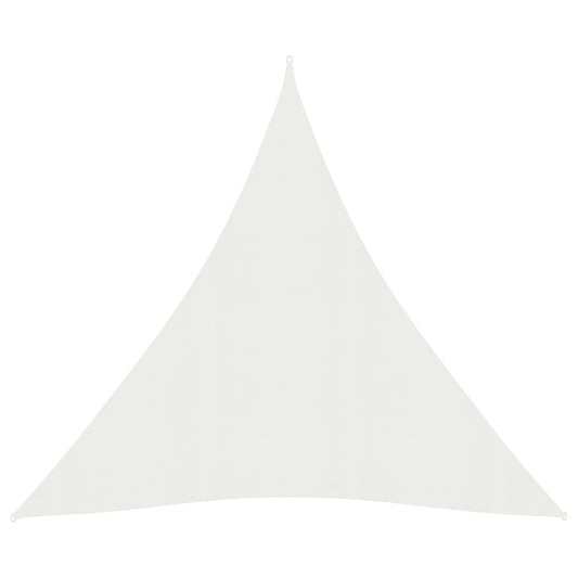 Berkfield Sunshade Sail 160 g/m�__ White 5x7x7 m HDPE