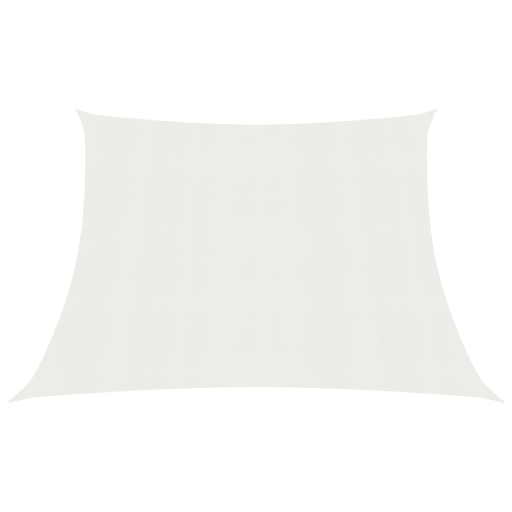 Berkfield Sunshade Sail 160 g/m�__ White 3/4x2 m HDPE