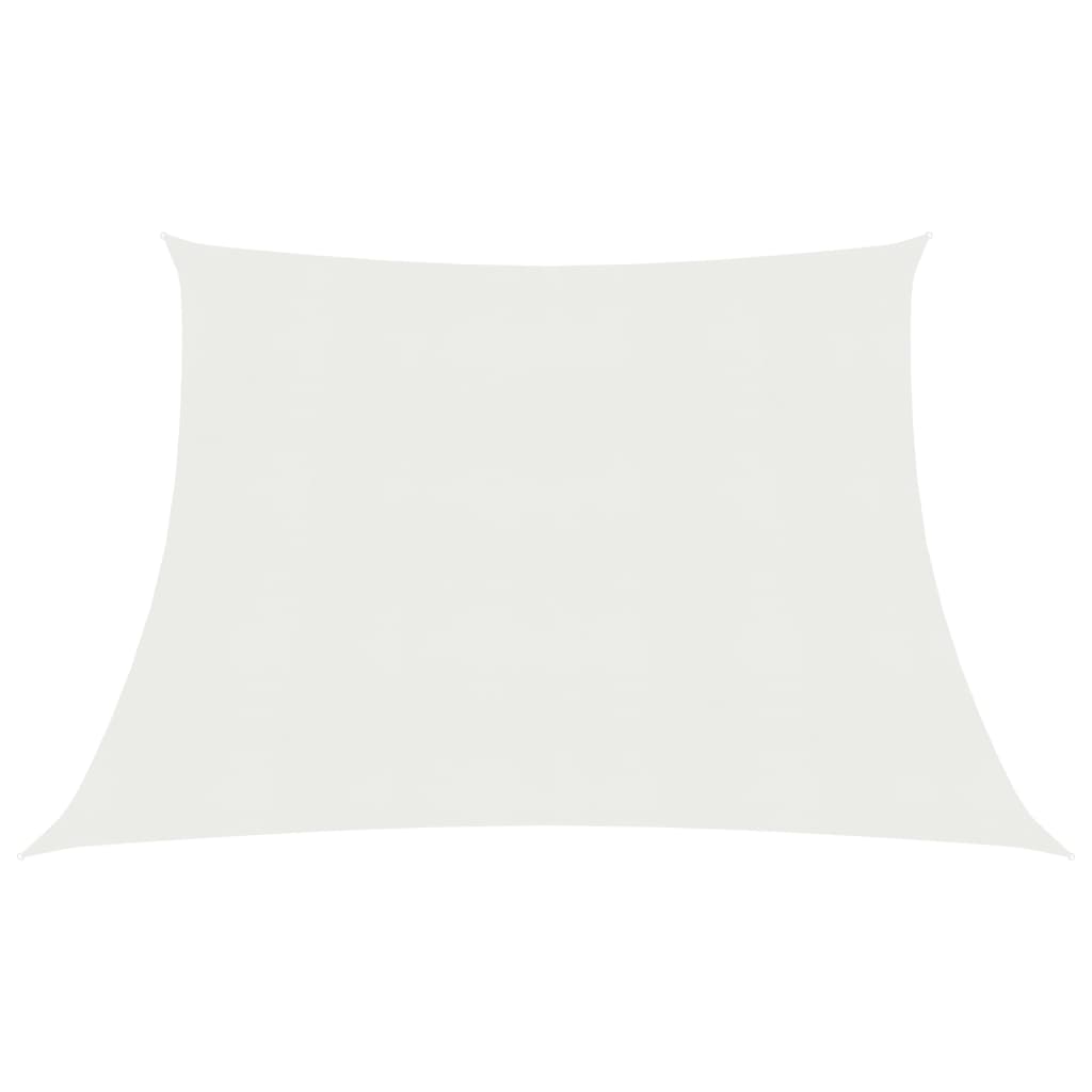 Berkfield Sunshade Sail 160 g/m�__ White 3/4x3 m HDPE