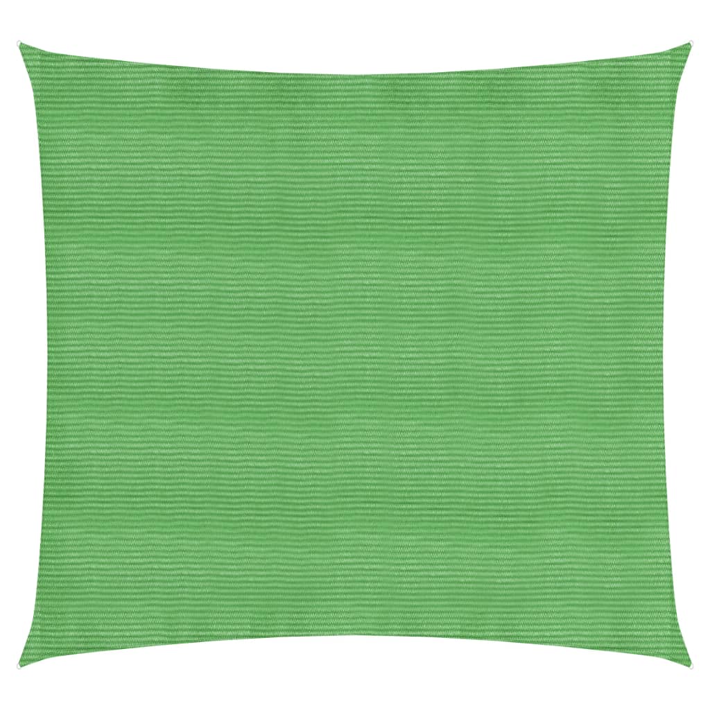 Berkfield Sunshade Sail 160 g/m�__ Light Green 2x2 m HDPE