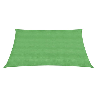 Berkfield Sunshade Sail 160 g/m�__ Light Green 2x2 m HDPE