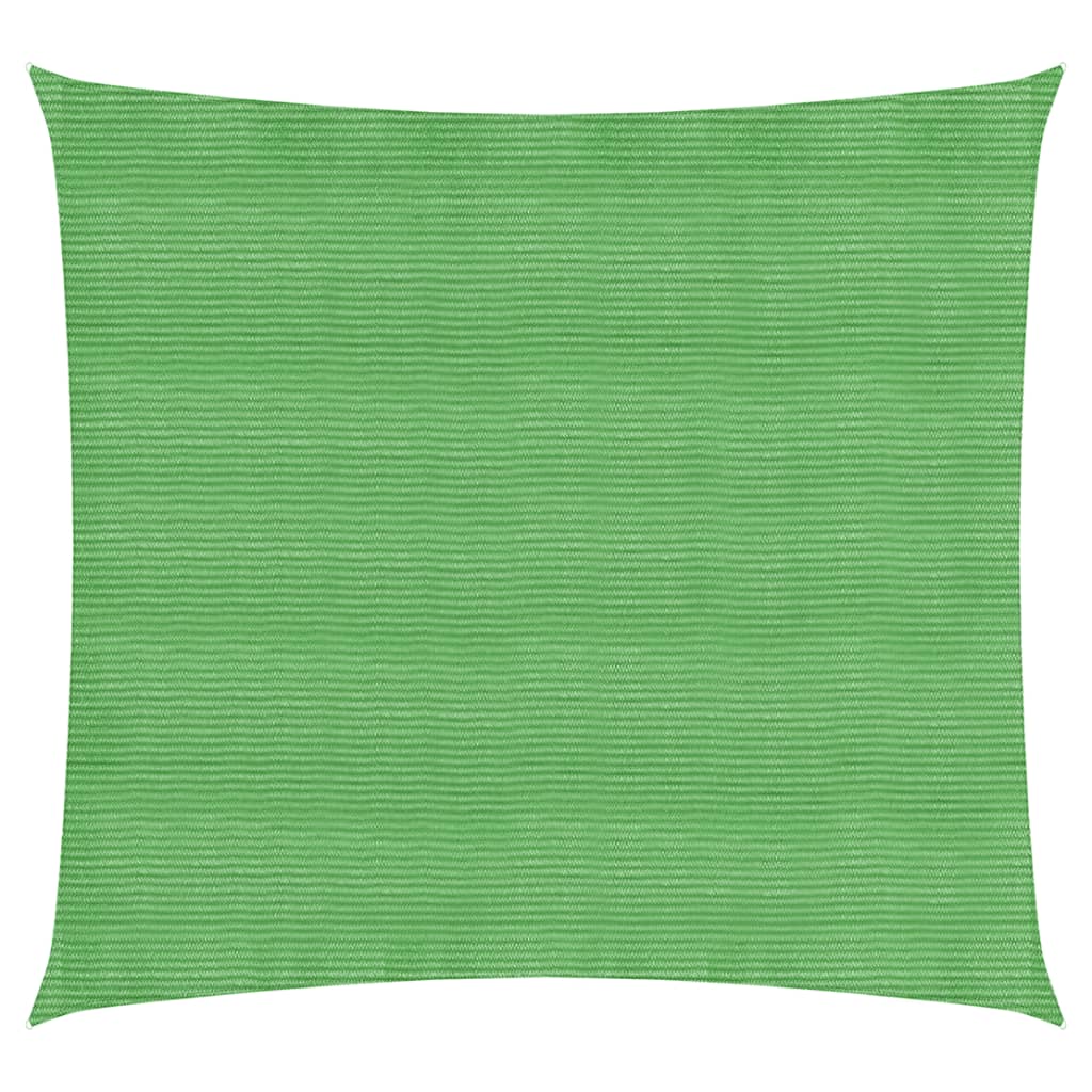 Berkfield Sunshade Sail 160 g/m�__ Light Green 2.5x2.5 m HDPE