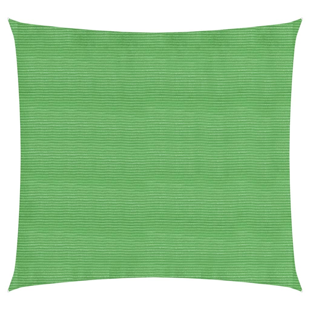 Berkfield Sunshade Sail 160 g/m�__ Light Green 3.6x3.6 m HDPE