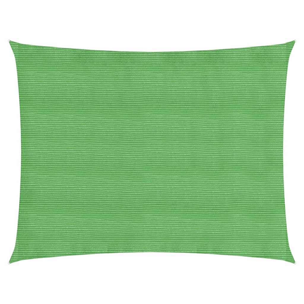 Berkfield Sunshade Sail 160 g/m�__ Light Green 2.5x3 m HDPE