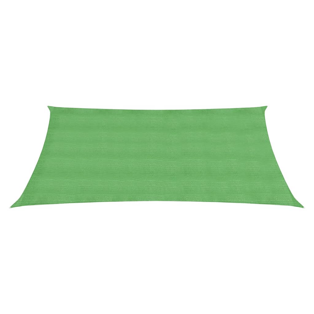 Berkfield Sunshade Sail 160 g/m�__ Light Green 2.5x3 m HDPE