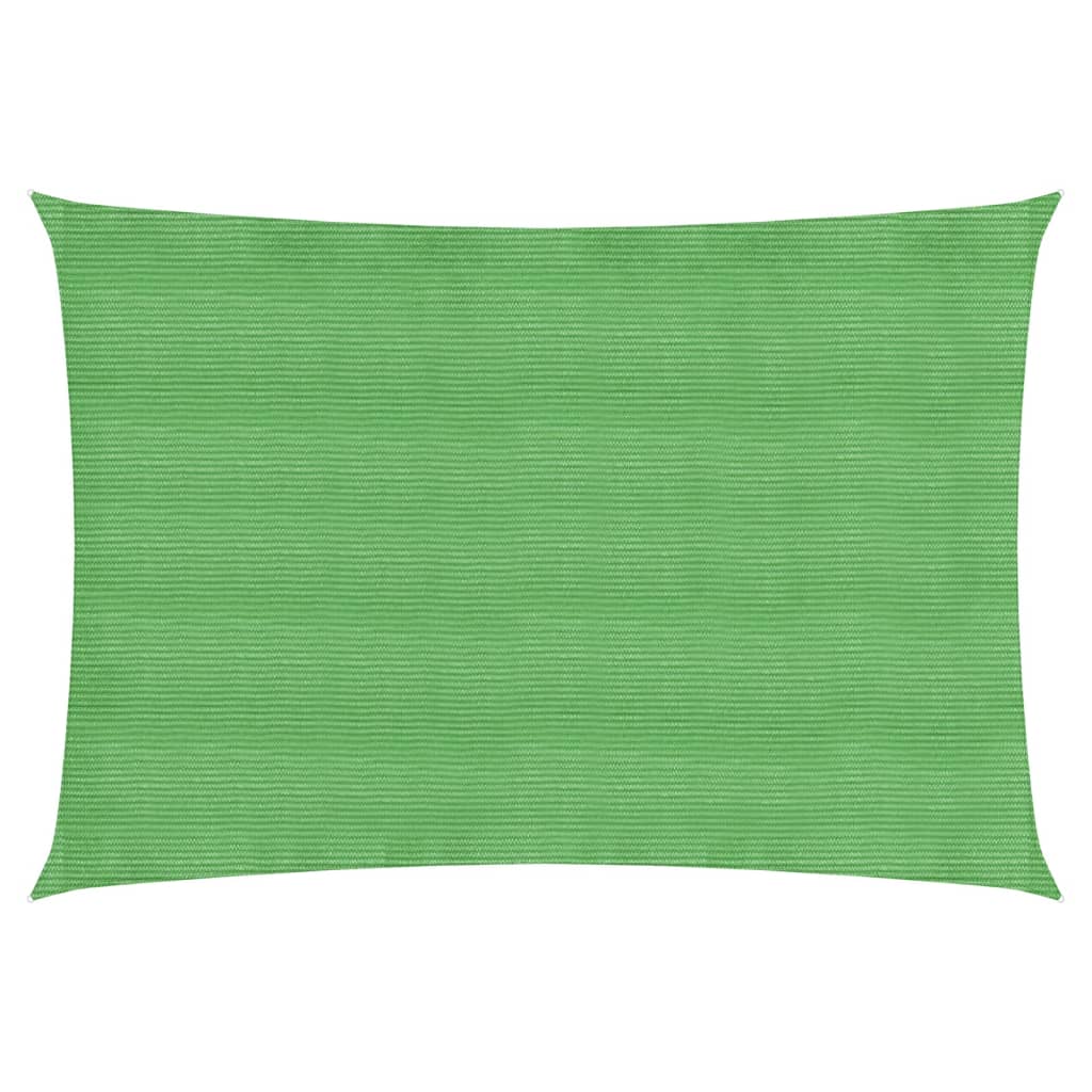 Berkfield Sunshade Sail 160 g/m�__ Light Green 2.5x4 m HDPE