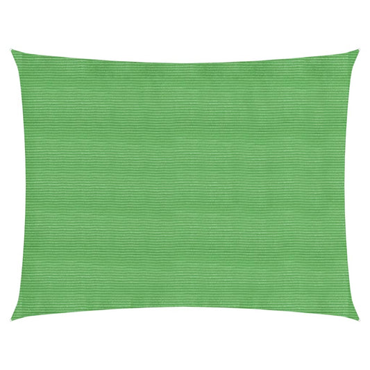Berkfield Sunshade Sail 160 g/m�__ Light Green 3x4.5 m HDPE