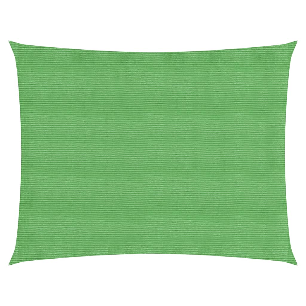 Berkfield Sunshade Sail 160 g/m�__ Light Green 4x5 m HDPE