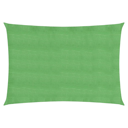 Berkfield Sunshade Sail 160 g/m�__ Light Green 4x6 m HDPE