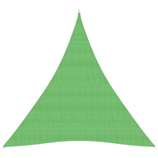 Berkfield Sunshade Sail 160 g/m�__ Light Green 3x4x4 m HDPE