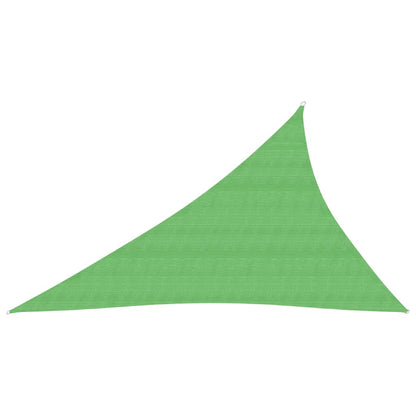 Berkfield Sunshade Sail 160 g/m�__ Light Green 4x5x6.8 m HDPE