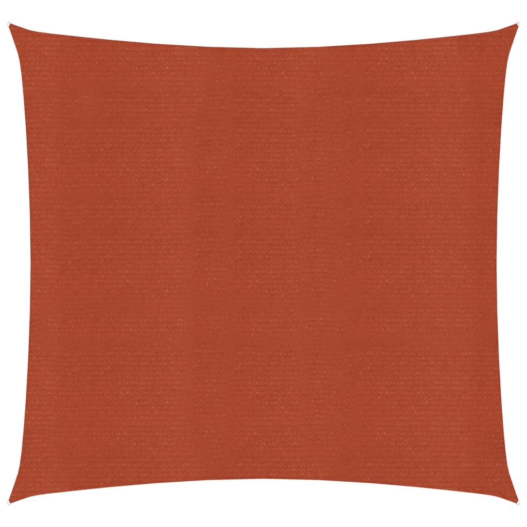 Berkfield Sunshade Sail 160 g/må_ Terracotta 2x2 m HDPE