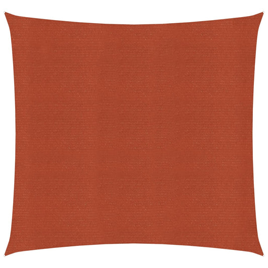 Berkfield Sunshade Sail 160 g/m�__ Terracotta 3x3 m HDPE