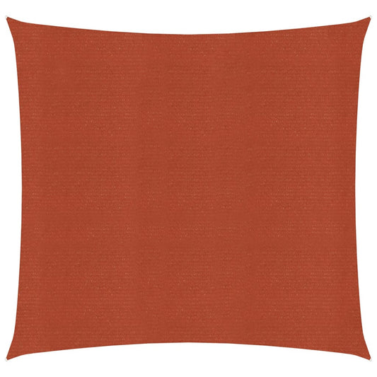 Berkfield Sunshade Sail 160 g/m�__ Terracotta 7x7 m HDPE