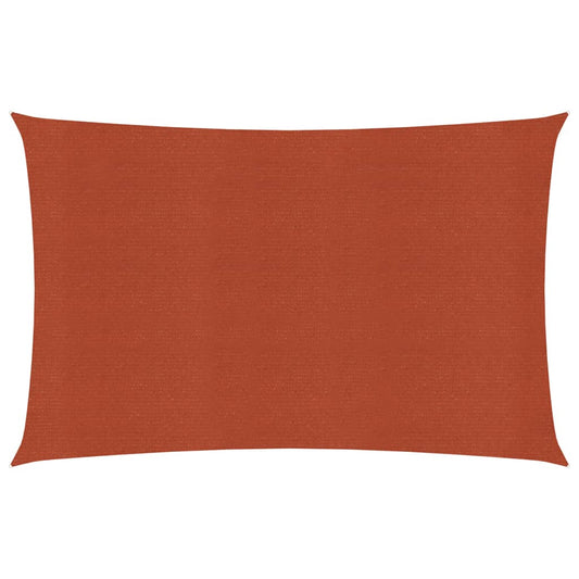 Berkfield Sunshade Sail 160 g/m�__ Terracotta 2x4 m HDPE