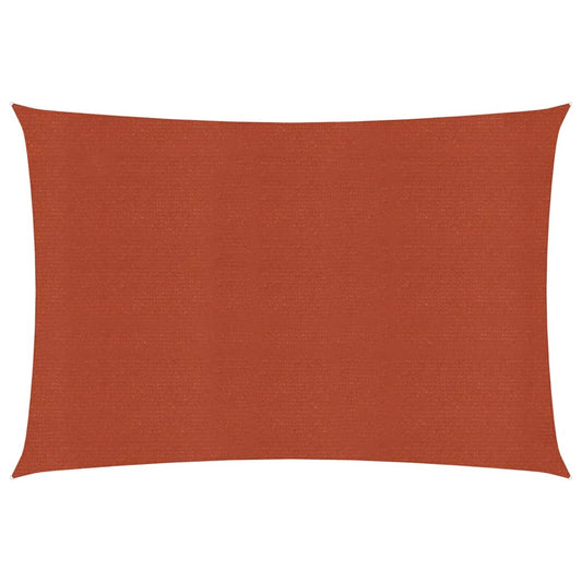 Berkfield Sunshade Sail 160 g/m�__ Terracotta 2.5x4.5 m HDPE