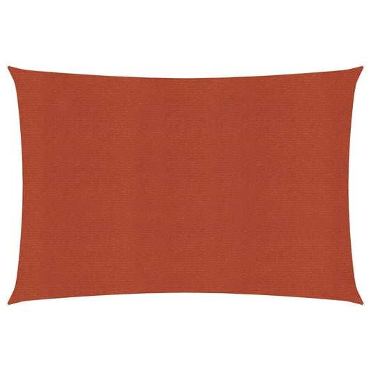 Berkfield Sunshade Sail 160 g/må_ Terracotta 3x4 m HDPE