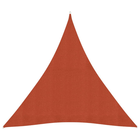Berkfield Sunshade Sail 160 g/m�__ Terracotta 4.5x4.5x4.5 m HDPE